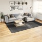 vidaXL Alfombra pelo corto look escandinavo IZA antracita 200x280 cm vidaXL Alfombra pelo corto look escandinavo IZA antracita 200x280 cm