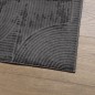 vidaXL Alfombra pelo corto look escandinavo IZA antracita 200x280 cm vidaXL Alfombra pelo corto look escandinavo IZA antracita 200x280 cm