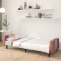 vidaXL Sofá cama de 2 plazas tela vidaXL Sofá cama de 2 plazas tela