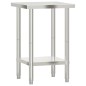 vidaXL Mesa de trabajo de cocina acero inoxidable 55x55x85 cm vidaXL Mesa de trabajo de cocina acero inoxidable 55x55x85 cm
