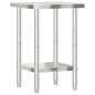 vidaXL Mesa de trabajo de cocina acero inoxidable 55x55x85 cm vidaXL Mesa de trabajo de cocina acero inoxidable 55x55x85 cm