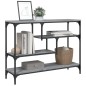 vidaXL Mesa consola madera de ingeniería gris Sonoma 100x30x75 cm vidaXL Mesa consola madera de ingeniería gris Sonoma 100x30x75 cm