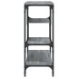 vidaXL Mesa consola madera de ingeniería gris Sonoma 100x30x75 cm vidaXL Mesa consola madera de ingeniería gris Sonoma 100x30x75 cm