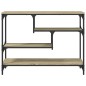 vidaXL Mesa consola madera de ingeniería roble Sonoma 100x30x75 cm
