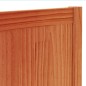 vidaXL Cabecero de cama madera maciza de pino marrón cera 100 cm vidaXL Cabecero de cama madera maciza de pino marrón cera 100 cm