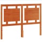 vidaXL Cabecero de cama madera maciza de pino marrón cera 135 cm vidaXL Cabecero de cama madera maciza de pino marrón cera 135 cm