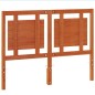 vidaXL Cabecero de cama madera maciza de pino marrón cera 135 cm vidaXL Cabecero de cama madera maciza de pino marrón cera 135 cm