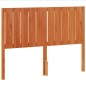 vidaXL Cabecero de cama madera maciza de pino marrón cera 135 cm vidaXL Cabecero de cama madera maciza de pino marrón cera 135 cm