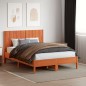 vidaXL Cabecero de cama madera maciza de pino marrón cera 135 cm vidaXL Cabecero de cama madera maciza de pino marrón cera 135 cm