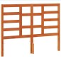 vidaXL Cabecero de cama madera maciza de pino marrón cera 135 cm vidaXL Cabecero de cama madera maciza de pino marrón cera 135 cm