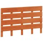 vidaXL Cabecero de cama madera maciza de pino marrón cera 135 cm vidaXL Cabecero de cama madera maciza de pino marrón cera 135 cm