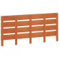 vidaXL Cabecero de cama madera maciza de pino marrón cera 135 cm vidaXL Cabecero de cama madera maciza de pino marrón cera 135 cm