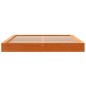 vidaXL Estructura de cama madera maciza pino marrón cera 120x200 cm vidaXL Estructura de cama madera maciza pino marrón cera 120x200 cm