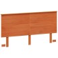 vidaXL Cabecero de cama madera maciza de pino marrón cera 160 cm vidaXL Cabecero de cama madera maciza de pino marrón cera 160 cm