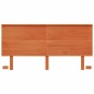 vidaXL Cabecero de cama madera maciza de pino marrón cera 160 cm vidaXL Cabecero de cama madera maciza de pino marrón cera 160 cm