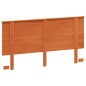 vidaXL Cabecero de cama madera maciza de pino marrón cera 160 cm vidaXL Cabecero de cama madera maciza de pino marrón cera 160 cm