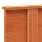 vidaXL Cabecero de cama madera maciza de pino marrón cera 160 cm vidaXL Cabecero de cama madera maciza de pino marrón cera 160 cm