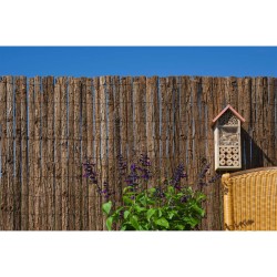Nature Valla cañizo corteza de pino natural 1x3 m 5 mm de grosor