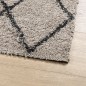 vidaXL Alfombra de pelo largo moderna beige y antracita 300x400 cm vidaXL Alfombra de pelo largo moderna beige y antracita 300x400 cm