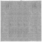 vidaXL Alfombra peluda de pelo largo moderna PAMPLONA gris 160x160 cm vidaXL Alfombra peluda de pelo largo moderna PAMPLONA gris 160x160 cm
