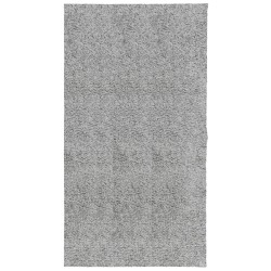 vidaXL Alfombra peluda de pelo largo moderna PAMPLONA gris 80x150 cm