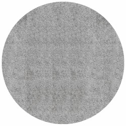 vidaXL Alfombra peluda de pelo largo moderna PAMPLONA gris Ø 240 cm