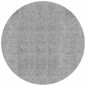 vidaXL Alfombra peluda de pelo largo moderna PAMPLONA gris Ø 240 cm vidaXL Alfombra peluda de pelo largo moderna PAMPLONA gris Ø 240 cm