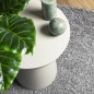 vidaXL Alfombra peluda de pelo largo moderna PAMPLONA beige Ø 100 cm vidaXL Alfombra peluda de pelo largo moderna PAMPLONA beige Ø 100 cm