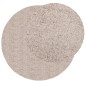 vidaXL Alfombra peluda de pelo largo moderna PAMPLONA beige Ø 160 cm vidaXL Alfombra peluda de pelo largo moderna PAMPLONA beige Ø 160 cm