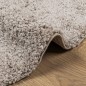 vidaXL Alfombra peluda de pelo largo moderna PAMPLONA beige Ø 160 cm vidaXL Alfombra peluda de pelo largo moderna PAMPLONA beige Ø 160 cm
