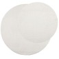 vidaXL Alfombra de pelo corto look escandinavo IZA crema Ø 100 cm vidaXL Alfombra de pelo corto look escandinavo IZA crema Ø 100 cm