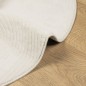 vidaXL Alfombra de pelo corto look escandinavo IZA crema Ø 100 cm vidaXL Alfombra de pelo corto look escandinavo IZA crema Ø 100 cm