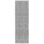 vidaXL Alfombra peluda de pelo largo moderna PAMPLONA gris 80x250 cm vidaXL Alfombra peluda de pelo largo moderna PAMPLONA gris 80x250 cm