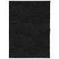 vidaXL Alfombra peluda de pelo largo moderna PAMPLONA negra 240x340 cm