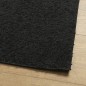 vidaXL Alfombra peluda de pelo largo moderna PAMPLONA negra 60x110 cm