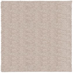 vidaXL Alfombra peluda de pelo largo moderna PAMPLONA beige 240x240 cm