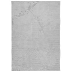 vidaXL Alfombra de pelo corto look escandinavo IZA gris 120x170 cm