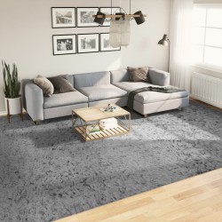 vidaXL Alfombra peluda de pelo largo moderna PAMPLONA gris 300x400 cm