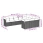 vidaXL Juego de sofás jardín con cojines beige 10 pzas ratán sintético vidaXL Juego de sofás jardín con cojines beige 10 pzas ratán sintético