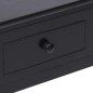 vidaXL Escritorio de madera negro 110x45x76 cm vidaXL Escritorio de madera negro 110x45x76 cm