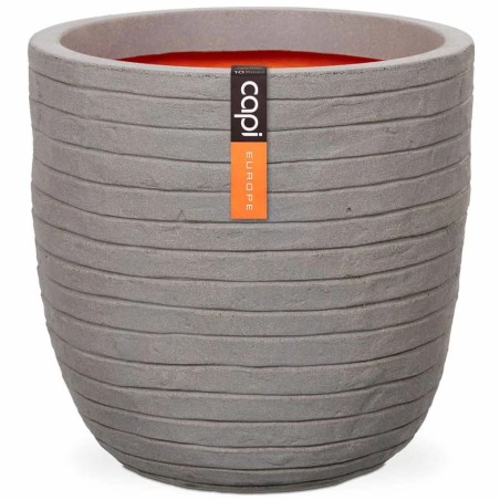 Capi Macetero Nature Row gris 43x41 cm