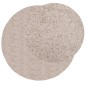 vidaXL Alfombra peluda de pelo largo moderna PAMPLONA beige Ø 240 cm vidaXL Alfombra peluda de pelo largo moderna PAMPLONA beige Ø 240 cm