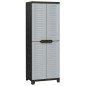vidaXL Armario de plástico 65x45x181 cm vidaXL Armario de plástico 65x45x181 cm
