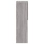vidaXL Mueble para TV con luces LED gris Sonoma 30,5x30x102 cm vidaXL Mueble para TV con luces LED gris Sonoma 30,5x30x102 cm