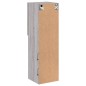 vidaXL Mueble para TV con luces LED gris Sonoma 30,5x30x102 cm vidaXL Mueble para TV con luces LED gris Sonoma 30,5x30x102 cm