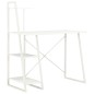 vidaXL Escritorio con estantería blanco 102x50x117 cm vidaXL Escritorio con estantería blanco 102x50x117 cm