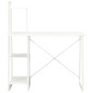 vidaXL Escritorio con estantería blanco 102x50x117 cm vidaXL Escritorio con estantería blanco 102x50x117 cm