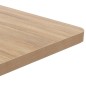 vidaXL Mesa de bistró MDF marrón claro 50x50 cm vidaXL Mesa de bistró MDF marrón claro 50x50 cm