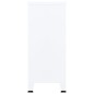vidaXL Baúl de almacenaje industrial acero blanco 90x40x100 cm vidaXL Baúl de almacenaje industrial acero blanco 90x40x100 cm