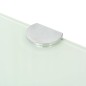 vidaXL Estantes esquina 2 uds soportes cromados vidrio blanco 45x45 cm vidaXL Estantes esquina 2 uds soportes cromados vidrio blanco 45x45 cm